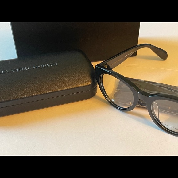 NWT Alexander McQueen Unisex Optical Eyeglasses - Picture 4 of 8